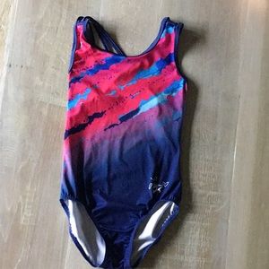GK Elite leotard- Laurie Hernandez collection